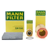 MANN Inspektionskit Filterpaket AUDI A2 (8Z0) 1.2 TDI 61 PS + 1.4 TDI 75/90 PS