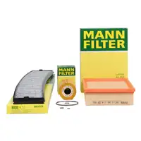 MANN Inspektionskit Filterpaket f&uuml;r BMW 3er E46 316i 105 PS + 318i 116/118 PS