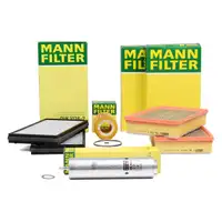 MANN Inspektionskit Filterpaket Filterset f&uuml;r BMW 7er E65 E66 E67 740d 258 PS