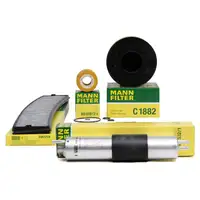 MANN Inspektionskit Filterpaket f&uuml;r BMW 3er E46 316i 115 PS + 318i 143 / 150 PS