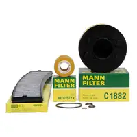MANN Inspektionskit Filterpaket f&uuml;r BMW 3er E46 316i 115 PS + 318i 143 / 150 PS