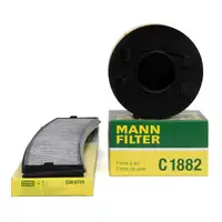 MANN Inspektionskit Filterset BMW 3er E46 316i 115 PS + 318i 136 / 143 / 150 PS