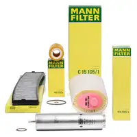 MANN Inspektionskit Filterpaket Filterset BMW X3 E83 2.0d 150 PS 11.2003-08.2007