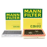 MANN Inspektionskit Filterpaket Filterset f&uuml;r OPEL INSIGNIA A SAAB 9-5 (YS3G)