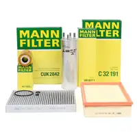 MANN Inspektionskit Filterpaket f&uuml;r VW MULTIVAN TRANSPORTER T5 2.0 TDI 84-140 PS