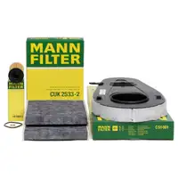 MANN Inspektionskit Filterset f&uuml;r BMW 5er F10 F11 F07 518d 520d 525d 136-258 PS
