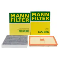 MANN Inspektionskit AUDI A3 (8V) Q2 SEAT LEON SKODA OCTAVIA 3 VW GOLF 7 1.0 TSI