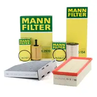 MANN Filterpaket Filterset f&uuml;r Audi A3 8P Seat Skoda VW Golf V VI 1.9/2.0TDI