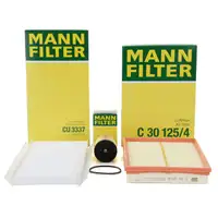 MANN Filterset f&uuml;r OPEL COMBO 1.4 + CORSA C 1.0 1.2 1.4 + TIGRA B 1.4 58-90 PS