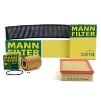 MANN Filterpaket Filterset f&uuml;r BMW 3er E46 320/323/325/328/330i X3 E83