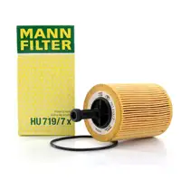 MANN &Ouml;lfilter HU719/7X f&uuml;r Audi Chrysler Ford Jeep Mitsubishi Seat Skoda VW