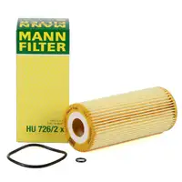 MANN &Ouml;lfilter HU726/2x f&uuml;r AUDI FORD SEAT SKODA VW 1.9 SDI 1.9 TDI 2.5 TDI