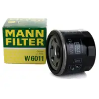 MANN &Ouml;lfilter Motor&ouml;lfilter W6011 f&uuml;r Smart ForTwo (451) 1.0/Turbo 61/71/84 PS