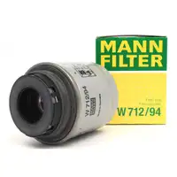 MANN &Ouml;lfilter Motor&ouml;lfilter W712/94 f&uuml;r VW AUDI SEAT SKODA 1.2 1.4 TSI TFSI