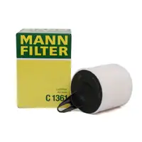 MANN Luftfilter C1361 BMW 1er E81 E87 E88 E82 2er F23 F22 3er E90 E91 E92