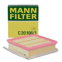 MANN Luftfilter Motorluftfilter C20106/1 f&uuml;r OPEL CORSA D E 1.0 1.4 1.6 1.3 CDTI