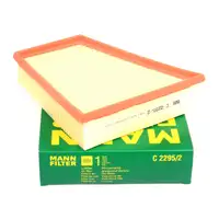 MANN Luftfilter Motorluftfilter C2295/2 f&uuml;r SEAT IBIZA SKODA FABIA VW FOX POLO