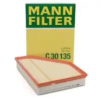 MANN Luftfilter C30135 f&uuml;r BMW E81-E88 116-123d E90-E93 316-335d X1 E84 16-25d