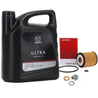 ORIGINAL f&uuml;r Mazda Motor&ouml;l &Ouml;L ULTRA 5W30 5 Liter + HERTH+BUSS &Ouml;lfilter J1313025