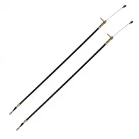 2x METZGER Bremsseil MERCEDES 190 W201 E-Kklasse W124 hinten 1244201185