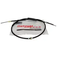 METZGER Bremsseil Seilzug f&uuml;r Ford Mondeo III 1.8SCi 3.0V6 24V 2.2TDCi hinten