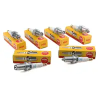 6x NGK Z&uuml;ndkerze Set 5649 BKR6EKE Smart Cabrio City-Coupe Crossblade (450) 0.6