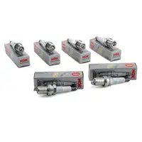 6x NGK Z&uuml;ndkerze Set Laser Platinum 6458 PFR6Q OE-Nr. 101000063AA 101000016AB