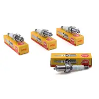 4x NGK Z&uuml;ndkerze Set 7956 BKR5EK f&uuml;r Renault OE-Nummer 7700107916