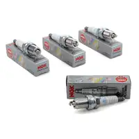 4x NGK Z&uuml;ndkerze Set Laser Platinum 6290 PFR6H-10 f&uuml;r Saab 9-3 9-5 2.0/2.3Turbo