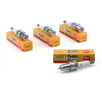 4x NGK Z&uuml;ndkerze Set 4983 DCPR7E-N-10 f&uuml;r Fiat Alfa Romeo OE-Nr 55188857