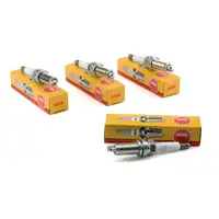 4x NGK Z&uuml;ndkerze Set 5942 LZKAR7B f&uuml;r RENAULT CLIO KANGOO TWINGO 1.2 16V 75 PS