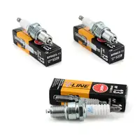 3x NGK Z&uuml;ndkerze V-Line 13 5339 BPR6ES-11 f&uuml;r Hyundai Isuzu Kia Mazda