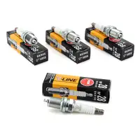 4x NGK Z&uuml;ndkerze V-Line 28 4856 BKR6E f&uuml;r Audi Chrysler Citroen Dacia Fiat