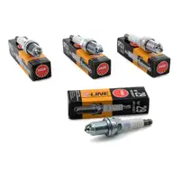 4x NGK Z&uuml;ndkerze V-Line 29 6342 BKUR5ET Mercedes W168 W202 f&uuml;r VW Golf 3 T4