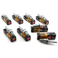 8x NGK Z&uuml;ndkerze V-Line 2 2268 BPR6E f&uuml;r BMW Ford Mercedes Opel Porsche Volvo