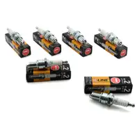 6x NGK Z&uuml;ndkerze V-Line 2 2268 BPR6E f&uuml;r BMW Ford Mercedes Opel Porsche Volvo