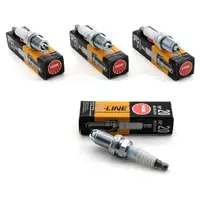4x NGK Z&uuml;ndkerze V-Line 20 4388 BKR6EK f&uuml;r BMW Mercedes Opel Porsche Renault