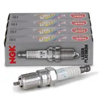 4x NGK Z&uuml;ndkerze 7569 FORD MONDEO III 1.8/2.0 16V 110-146 PS bis 09.2005 1307093