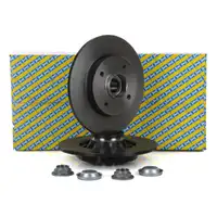 SNR Bremsscheiben + Radlager Satz CITROEN C4 II (B7) DS4 f&uuml;r PEUGEOT 308 hinten