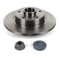 SNR Bremsscheiben + Radlager Satz RENAULT GRAND SCENIC III / SCENIC III hinten