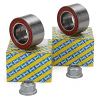 2x SNR Radlager Satz PORSCHE 911 (996) 3.6 Turbo 4S 450 PS 02.2003-08.2005 vorne