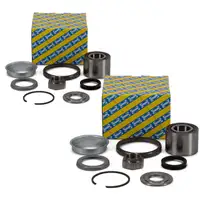 2x SNR R166.07 Radlagersatz CITROEN C2 C3 Nemo PEUGEOT 1007 Bipper vorne / hinten