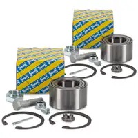 2x SNR R154.14 Radlagersatz VW Caddy Golf 1 Jetta Scirocco vorne 171498625C / 171498625D