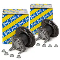 2x SNR R153.22 Radlagersatz 4-Loch f&uuml;r OPEL ASTRA F G MERIVA A VECTRA A hinten
