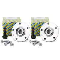 2x SNR Radnabe Radlager f&uuml;r Audi A3 Leon Toledo Octavia Golf 5 6 7 Touran vorne