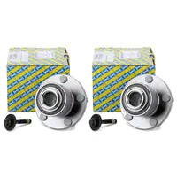 2x SNR Radnabe Radlager + ABS Sensor FORD FOCUS C-MAX / C-MAX FOCUS II MK2 vorne