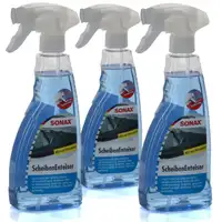 SONAX Scheibenenteiser Scheiben-Entfroster Spr&uuml;hflasche Enteiserspray 3x 500ml