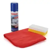 2x SONAX Xtreme Protect+Shine Hybrid NPT + Microfasertuch + Schwamm 222100