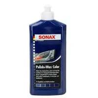 SONAX Politur & Wachsstift POLISH & WAX COLOR NanoPro BLAU 500ML