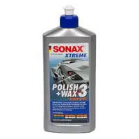 2x 500ml SONAX Autopolitur Lackpolitur XTREME POLISH & WAX 3 HYBRID NPT
